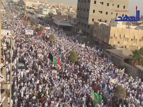 Qatif entierra los mártires del último atentado terrorista